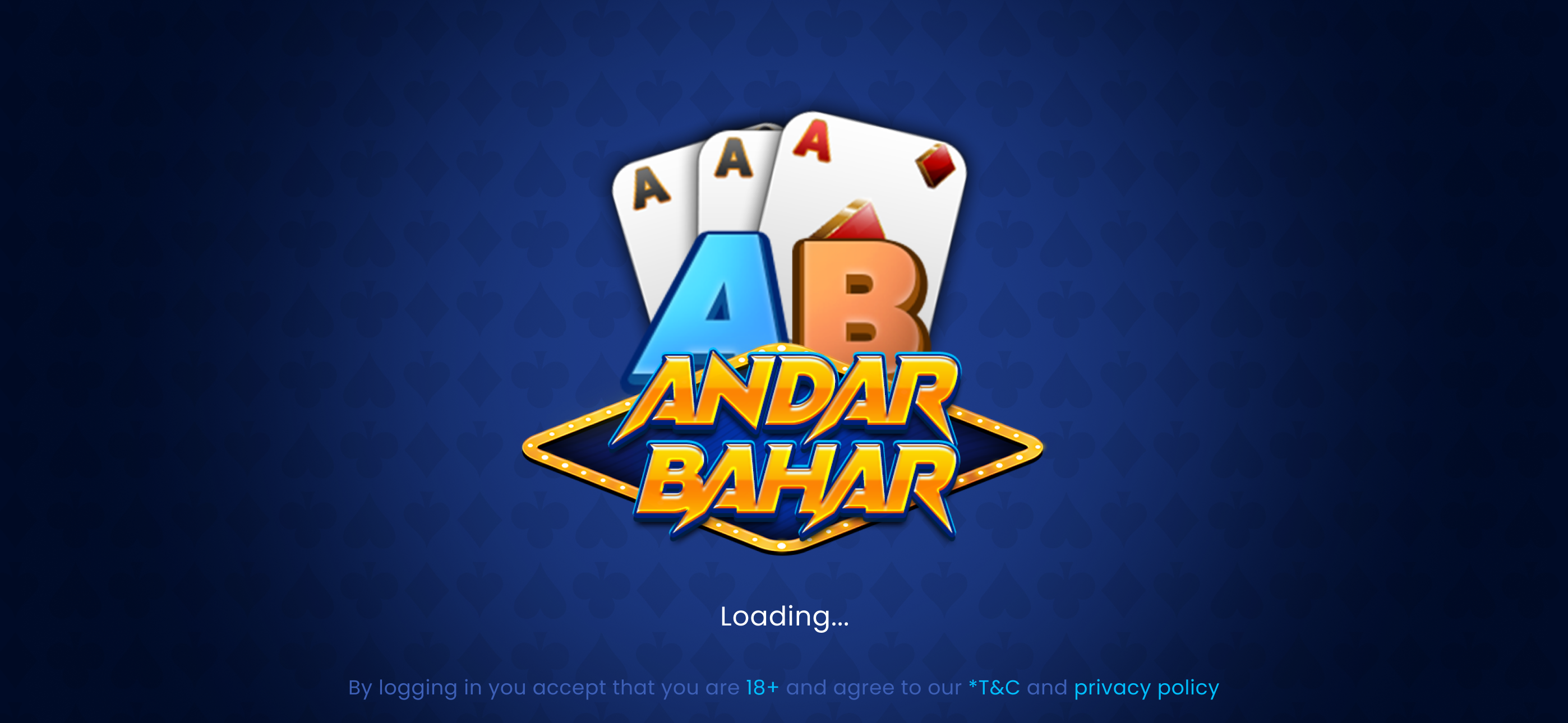 Game screen of point rummy